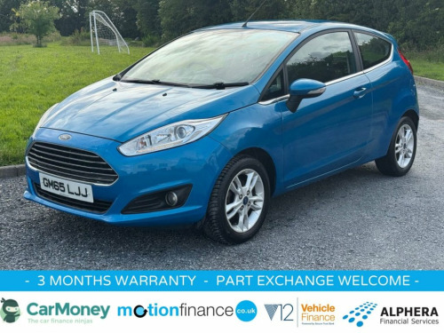 Ford Fiesta  1.25 Zetec Hatchback 3dr Petrol Manual Euro 6 (82 
