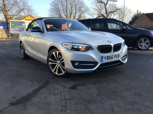 BMW 2 Series  2.0 220i Sport Euro 6 (s/s) 2dr