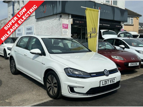 Volkswagen Golf  E-GOLF 5d 115 BHP LONG MOT UNTIL MARCH 2025