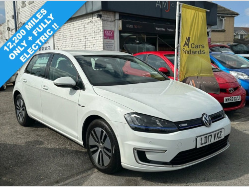 Volkswagen Golf  E-GOLF 5d 115 BHP LONG MOT UNTIL MARCH 2025