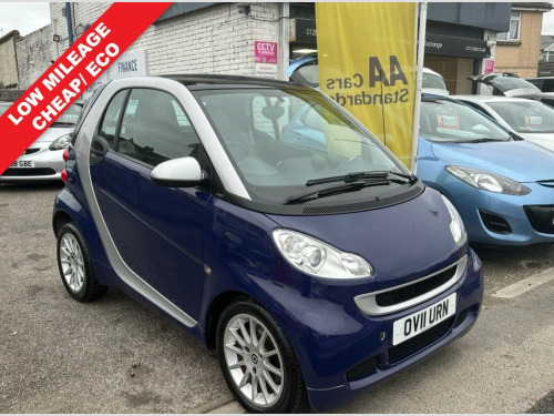 Smart fortwo  1.0 MHD Passion Coupe 2dr Petrol SoftTouch Euro 5 