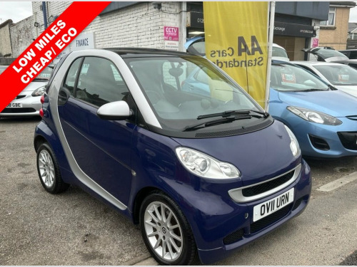 Smart fortwo  1.0 MHD Passion Coupe 2dr Petrol SoftTouch Euro 5 