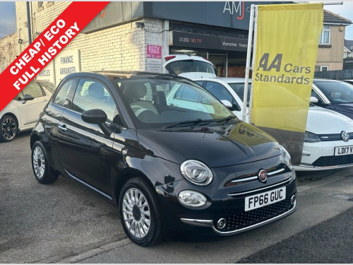 Fiat 500  1.2 Lounge Hatchback 3dr Petrol Manual Euro 6 (s/s