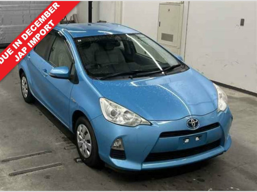 Toyota Aqua  1.5 Automatic Petrol Hybrid Blue 5dr SUPER LOW MIL 