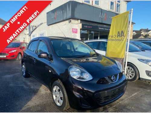 Nissan Micra  1.2 Automatic Petrol Black 5dr LOW MILEAGE/ NEW MO 