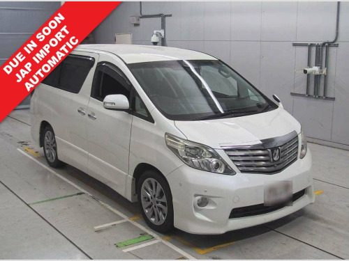 Toyota Alphard  2.4 Automatic Petrol White 5dr 7 SEATER/ NEW MOT/  