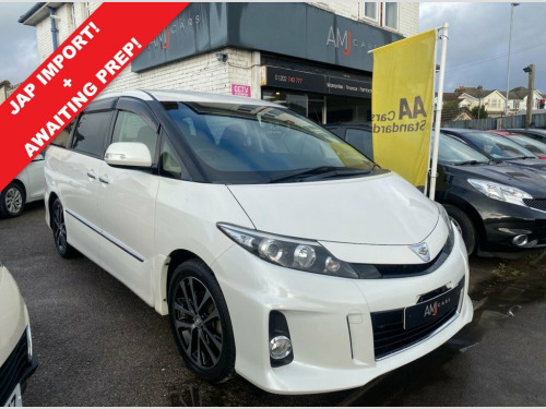 Toyota Estima  2.4 Automatic Petrol 7 Seater White 5dr GOOD MILEA 