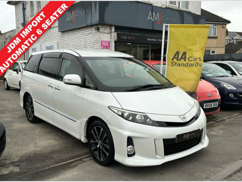 Toyota Estima  2.4 Automatic Petrol 7 Seater White 5dr 7 SEATER/  