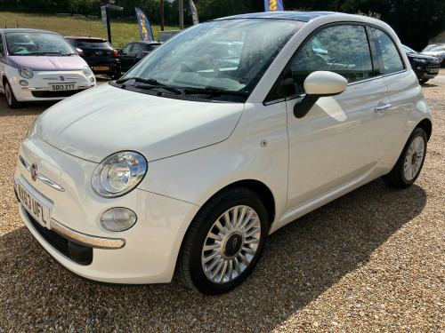 Fiat 500  1.2 LOUNGE. White. New Cambelt & Clutch. 35 Road TAX