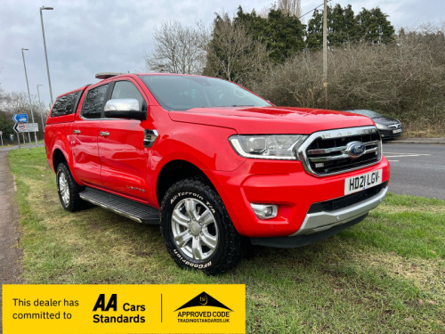 Ford Ranger  LIMITED ECOBLUE 2-Door 1 OWNER 8 SERVICES PLUS VAT 