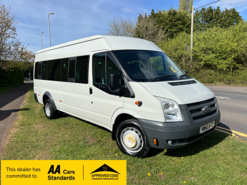 Ford Transit  430 SHR MINI BUS EL LWB 17 SEAT JUST 60k NO VAT 