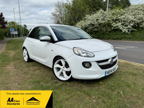 Vauxhall ADAM  WHITE EDITION 3-Door JUST 68k 9 SERVICES ULEZ COMPLIANT 