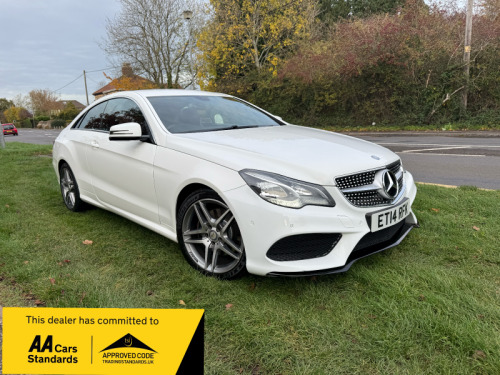 Mercedes-Benz E-Class E200 2.0 E200 AMG Sport Coupe 2dr Petrol G-Tronic+ Euro 6 (s/s) (184 ps) JUST 70