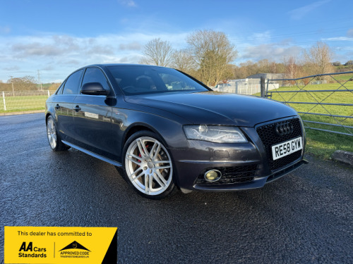 Audi A4  3.0 TDI S line Saloon 4dr Diesel Tiptronic quattro Euro 4 (240 ps) 12 SERVI 