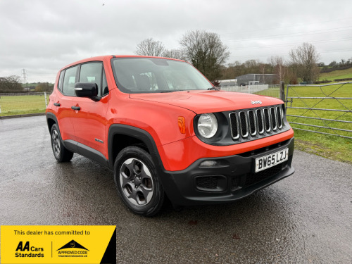 Jeep Renegade  1.6 E-TorQ Sport SUV 5dr Petrol Manual Euro 6 (s/s) (110 ps) 1 OWNER FROM N 