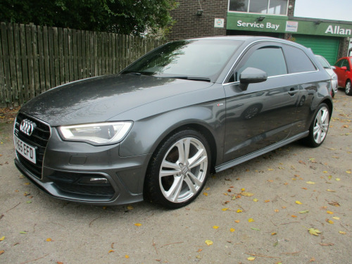 Audi A3  2.0 TDI S line Hatchback 3dr Diesel Manual Euro 6 (s/s) (150 ps)