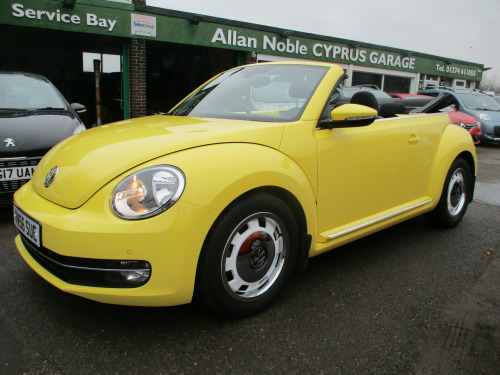 Volkswagen Beetle  1.2 TSI Design Cabriolet 2dr Petrol Manual Euro 5 (105 ps)