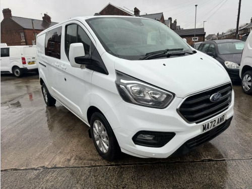 Ford Transit Custom  2.0 300 EcoBlue Limited Crew Van Double Cab 5dr Di 