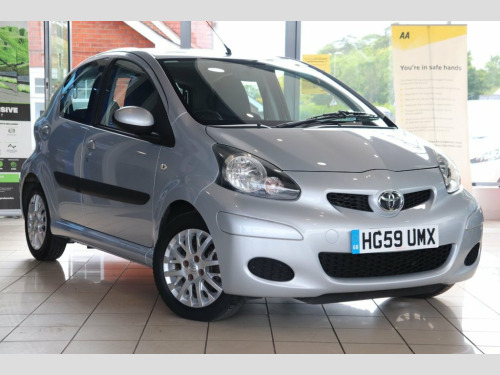 Toyota AYGO  1.0 PLATINUM VVT-I MM 5d 67 BHP PETROL AUTOMATIC