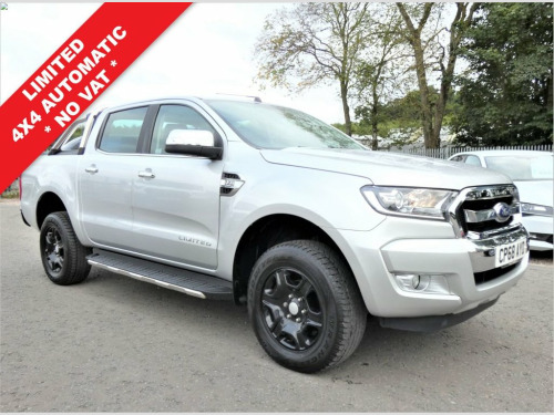 Ford Ranger  2.2 LIMITED 4X4 DCB TDCI AUTOMATIC 4d 158 BHP * NO