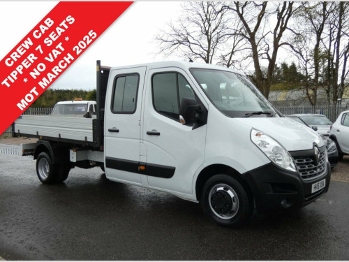 Renault Master  2.3 35 BUSINESS ENERGY DCI TIPPER DCB CREW CAB LWB