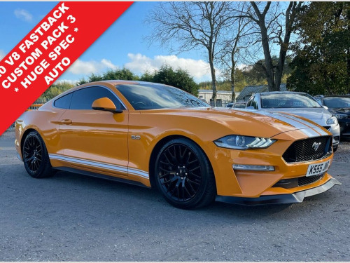 Ford Mustang  5.0 V8 GT Fastback 2dr Petrol automatic 450 bhp