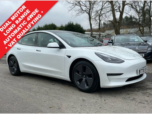 Tesla Model 3  Dual Motor Long Range Saloon 4dr Electric Auto 4WD