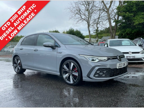 Volkswagen Golf  2.0 TDI GTD Hatchback 5dr Diesel DSG auto 200 bhp