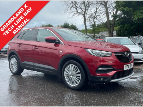 Vauxhall Grandland X  1.6 Turbo D BlueInjection Tech Line Nav SUV 5dr Di