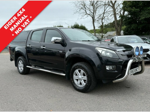 Isuzu D-Max  2.5 TD Eiger Pickup 4dr Diesel Manual 4x4 161 bhp 