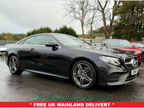 Mercedes-Benz E-Class  2.0 E220d AMG Line Premium Coupe 2dr Diesel G-Tron