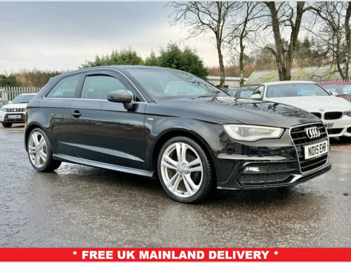 Audi A3  2.0 TDI S line Hatchback 3dr Diesel Manual Euro 6  