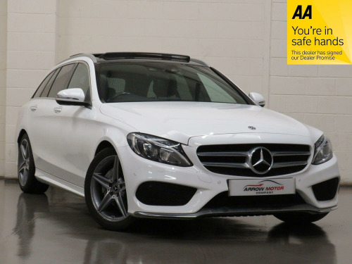 Mercedes-Benz C-Class  2.1 C220d AMG Line (Premium) G-Tronic+ Euro 6 (s/s) 5dr