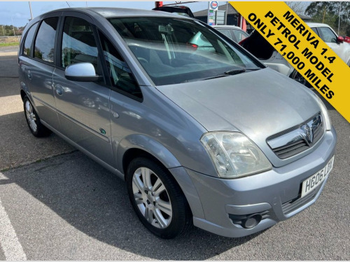 Vauxhall Meriva  1.4 ACTIVE 16V TWINPORT 5d 90 BHP *ONLY 71,000 MIL
