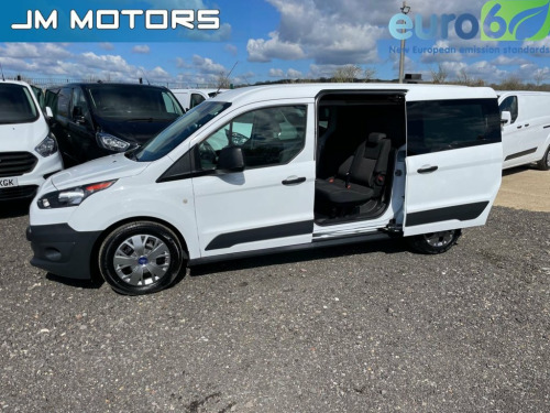 Ford Transit Connect  1.5 230 DCB 100 BHP 5 SEATER CREW VAN AUTOMATIC 