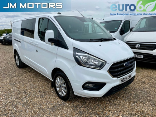 Ford Transit Custom  2.0 320 EcoBlue Limited Crew Van Double Cab 5dr Di