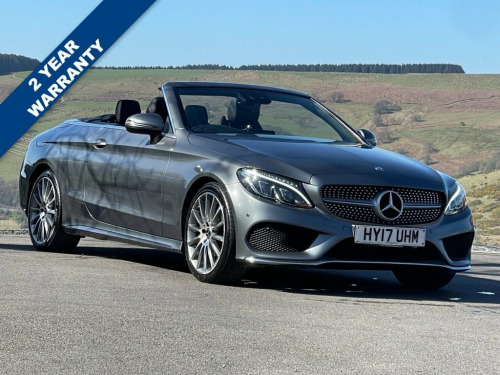 Mercedes-Benz C-Class  2.1 C220d AMG Line Cabriolet 2dr Diesel G-Tronic+ 