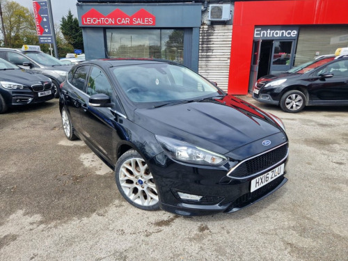 Ford Focus  1.0 ZETEC S 5d 124 BHP ** GREAT SPECIFICATION WITH
