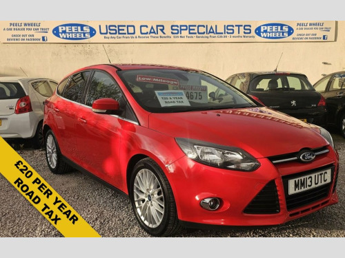 Ford Focus  1.0 ZETEC * 5 DOOR * RED * PERFECT FIRST / FAMILY 