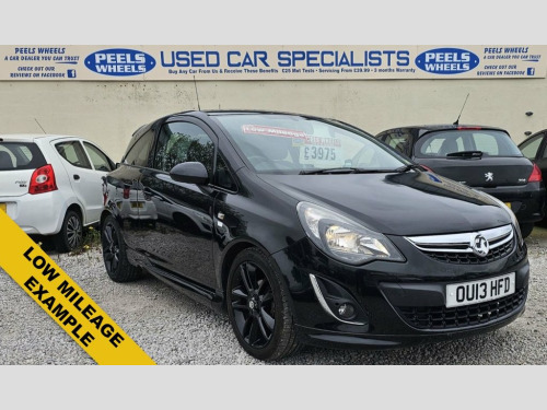 Vauxhall Corsa  1.2 16v LIMITED EDITION BLACK * IDEAL FIRST / FAMI