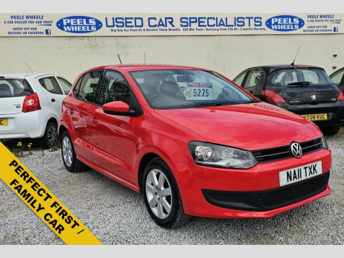 Volkswagen Polo  1.2 SE * 5 DOOR * RED * FIRST / FAMILY CAR * LOW M