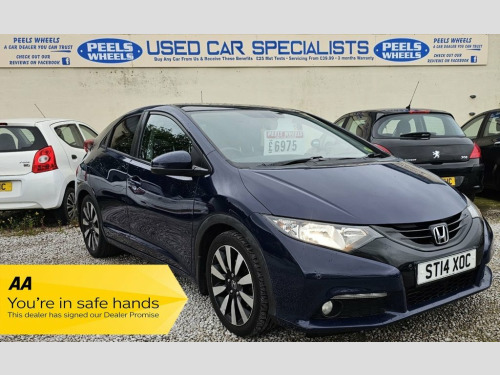 Honda Civic  1.8 I-VTEC SR * 5 DOOR * 140 BHP * BLUE * FAMILY C