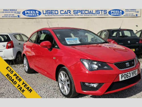 SEAT Ibiza  1.2 TSI FR 3d 104 BHP * RED * IDEAL FIRST / FAMILY