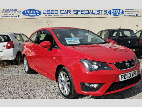 SEAT Ibiza  1.2 TSI FR 3d 104 BHP * RED * IDEAL FIRST / FAMILY