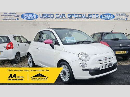 Fiat 500  1.2 Lounge Hatchback 3dr Petrol Manual Euro 5 (s/s