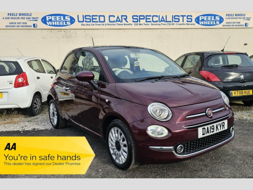 Fiat 500  1.2 Lounge Hatchback 3dr Petrol Manual Euro 6 (s/s