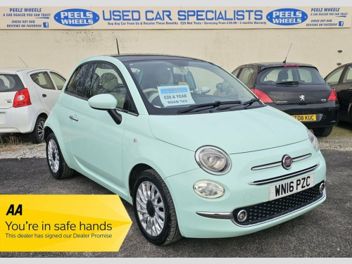 Fiat 500  1.2 Lounge Hatchback 3dr Petrol Manual Euro 6 (s/s