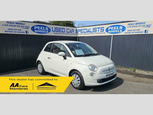 Fiat 500  1.2 Pop Hatchback 3dr Petrol Auto Euro 4 (69 bhp)