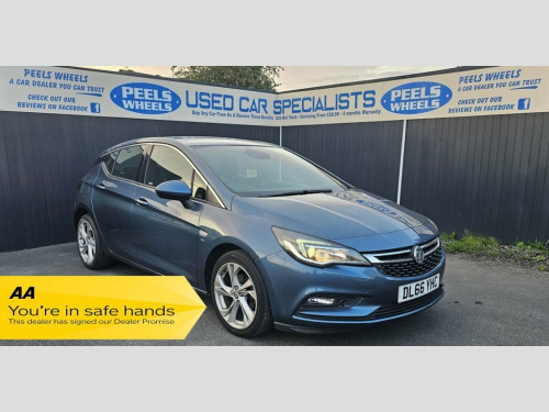 Vauxhall Astra  1.4i Turbo SRi Hatchback 5dr Petrol Manual Euro 6 