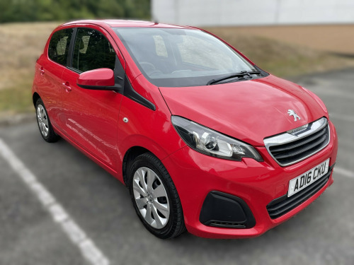 Peugeot 108  1.0 Active Hatchback 5dr Petrol Manual Euro 6 (68 ps)